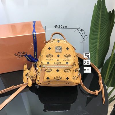 印花迷你挂件网红同款双肩包