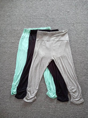 七分裤薄款孕妇打底裤莫代尔