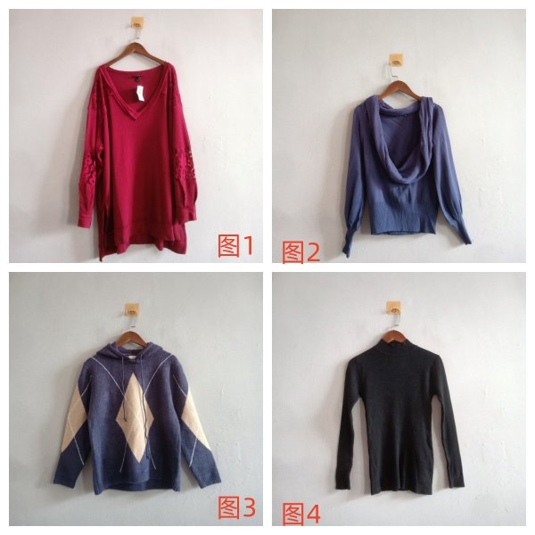 外贸新款女装 韩版休闲时尚多款套头针织衫 女生百搭毛衣A8