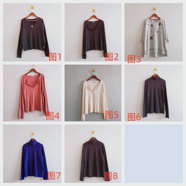 外贸新款春秋女装 韩版休闲时尚多款套头宽松高弹力女生针织衫A74