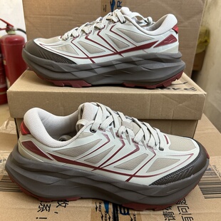 鸿星尔克男鞋2026春季新款寻踪运动鞋时尚皮面休闲厚底户外登山鞋