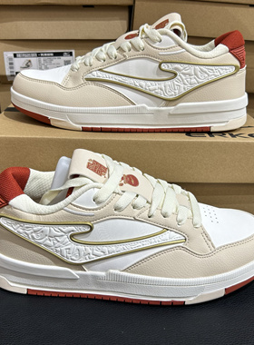 鸿星尔克男鞋运动鞋2025春季新款时尚无双厚底滑板鞋11125101034