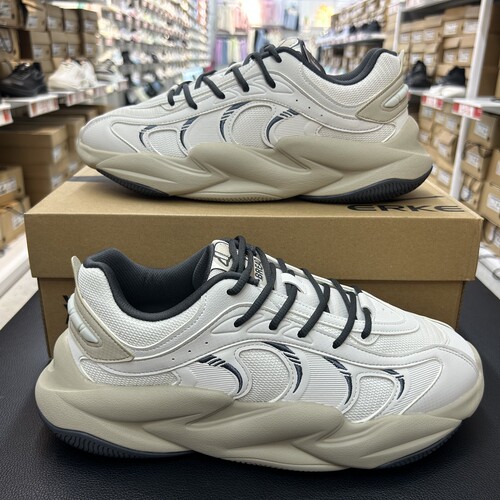 鸿星尔克男鞋2025冬季新款时尚休闲鞋老爹鞋厚底鞋11125402166