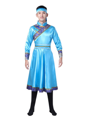 男士蒙古草原表演服装演出服饰