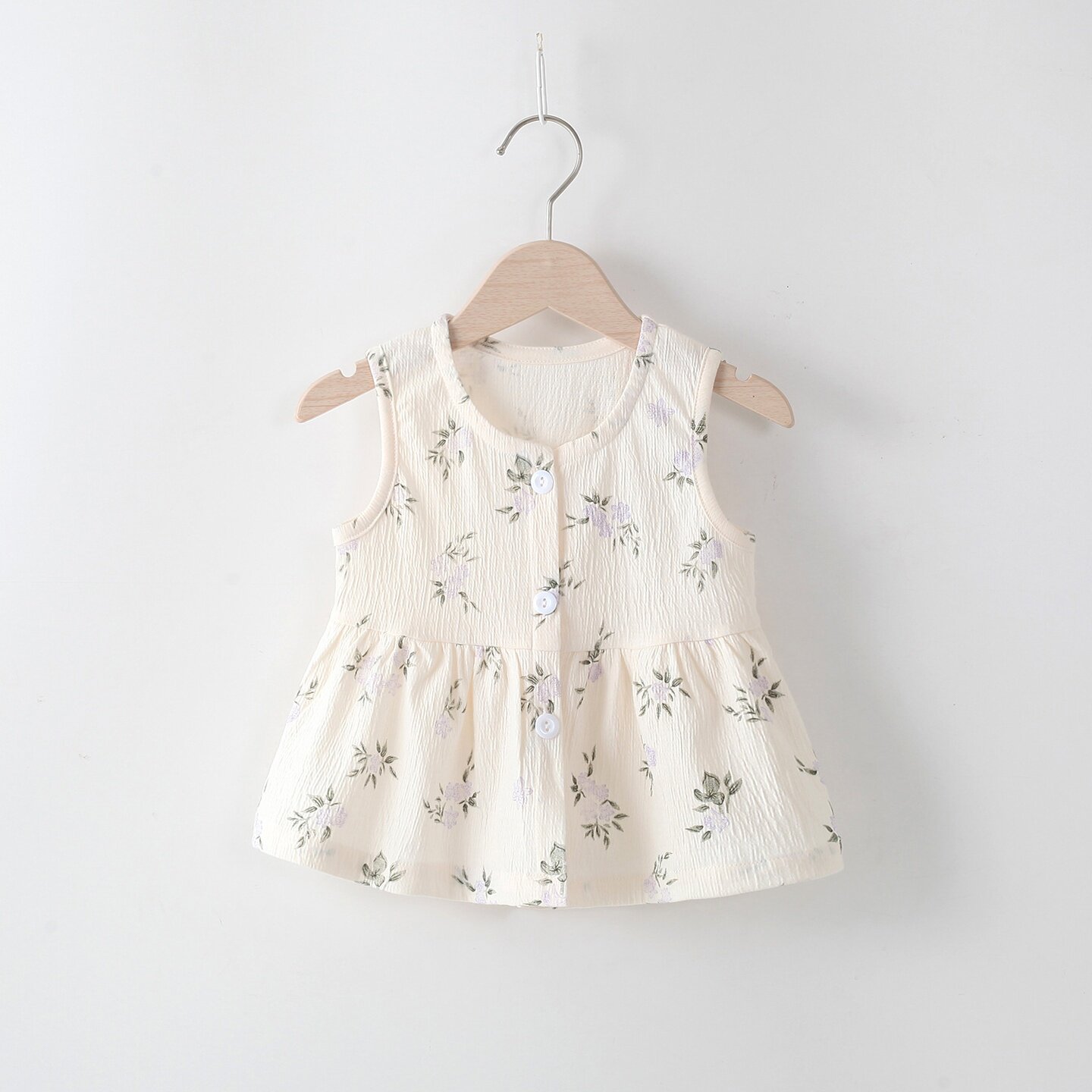 1-7岁女宝连衣裙夏装公主裙女童碎花裙子儿童背心裙夏天衣服童装