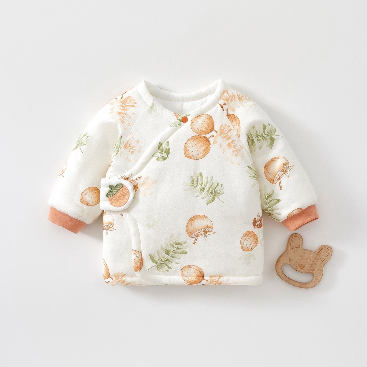 0-3个月新生儿秋冬季上衣无骨120克夹棉半背衣初生宝宝保暖棉衣冬,童装/婴儿装/亲子装,保暖上装,淘宝优惠券,粉丝福利购,淘宝优惠卷