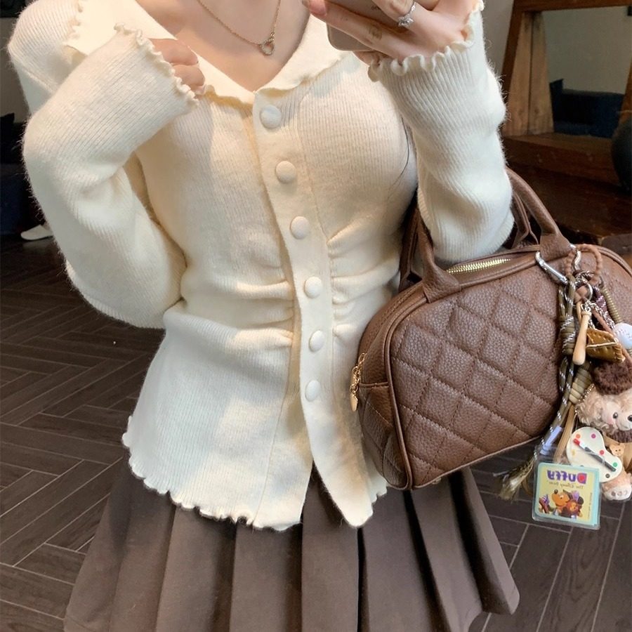 小香风翻领辣妈款外出哺乳针织开衫秋冬修身显瘦内搭产后喂奶上衣,孕妇装/孕产妇用品/营养,家居服上装,淘宝优惠券,粉丝福利购,淘宝优惠卷