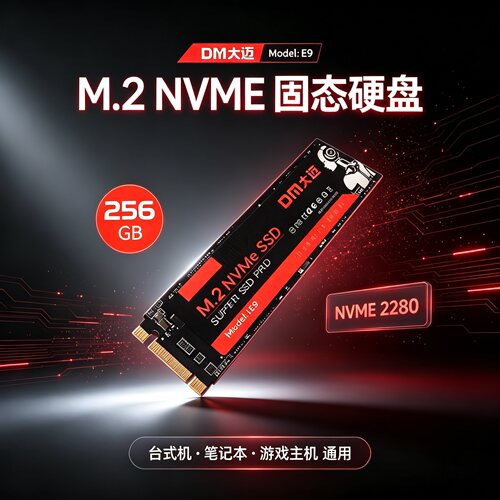 大迈E9M.2NVMe高速固态硬盘
