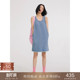 吊带裙子女 牛仔背心连衣裙显瘦a字短款 「Tomato Girl」小香风无袖