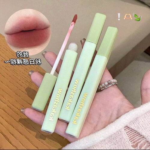 正品釉空气唇泥how氛围秋冬口红