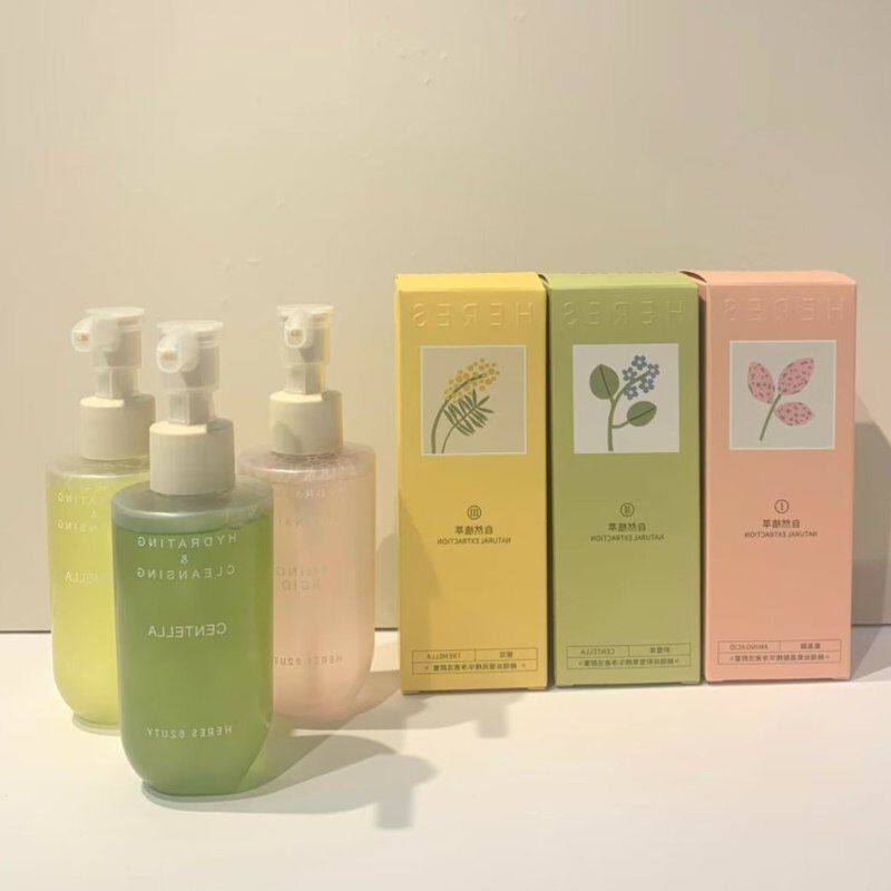 正品银耳瑞丝深层净澈洁颜蜜赫精华乳氨基酸卸妆积雪草清洁洗面奶