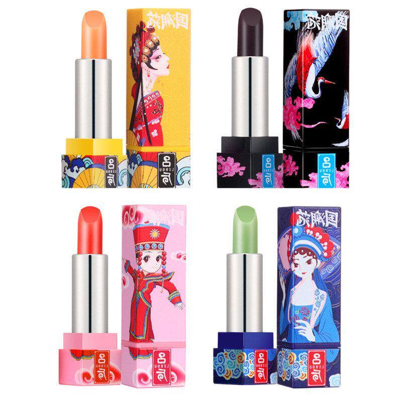 正品咬唇唇膏显色吕后变色国潮滋润温变可用千人千色孕妇持久口红