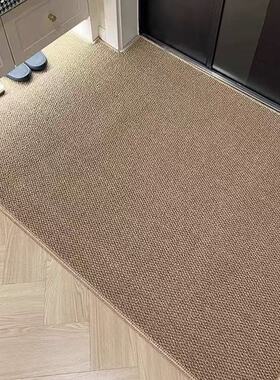 入户门地垫仿剑麻地毯门垫进门大门口入户玄关门外家用脚垫可定制
