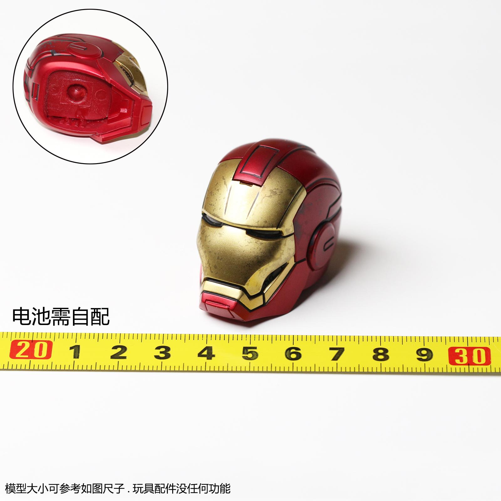 HT HotToys 钢铁侠 小辣椒 1/6 MK9 头盔 头雕 复仇者联盟 配件