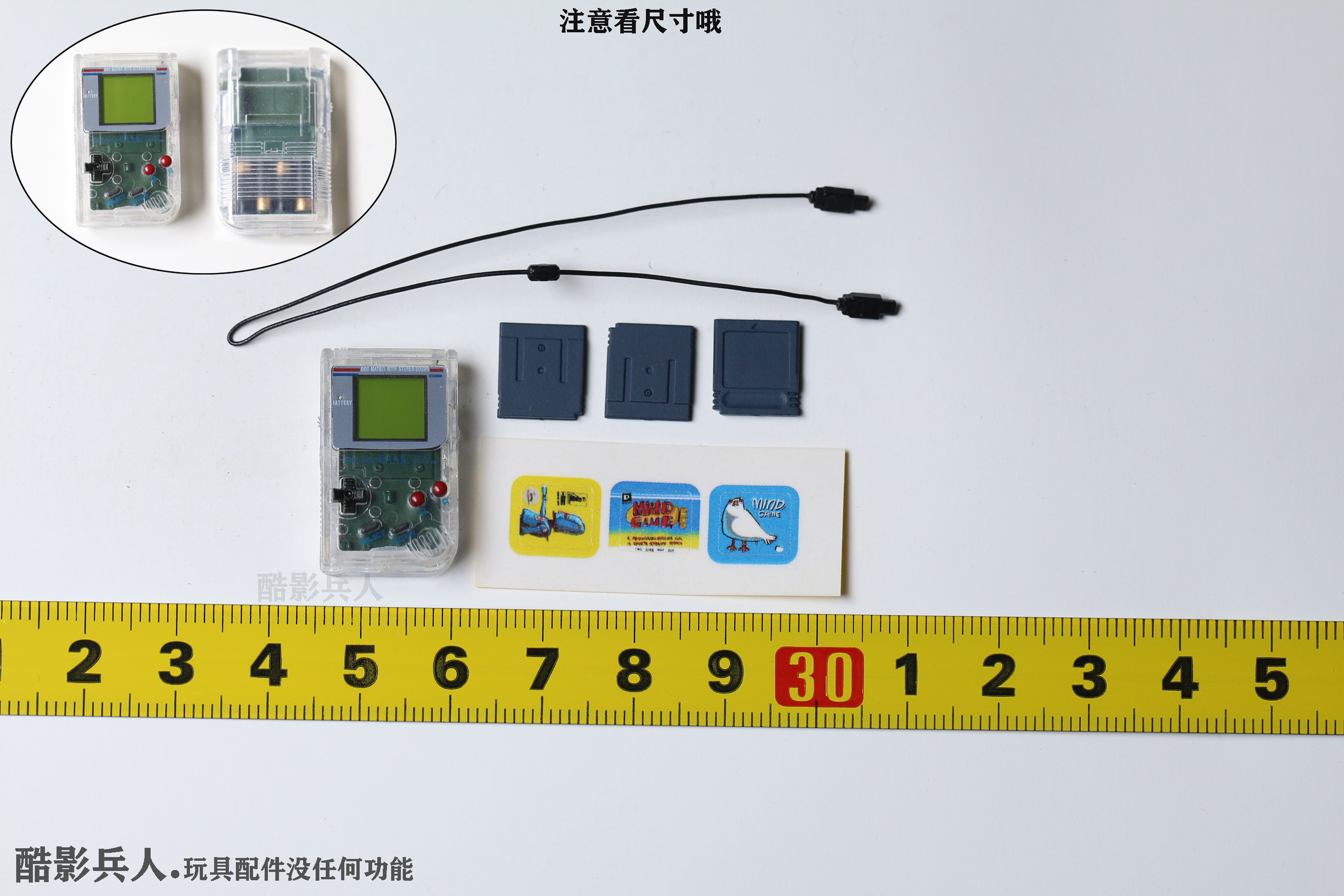 DAMTOYS DAM 78082 配件 游戏机 1/6 可动人偶 场景 模型