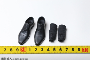 HT HotToys 金刚狼2 3.0 武士激战 X战警 鞋子 配件 兵人休杰克曼