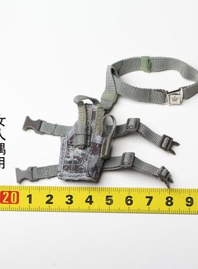 FLAGSET FS 女兵人偶 73052 狙击手 却月 腰带 枪套 1/6 配件模型