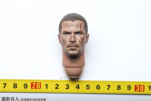 HT HOTTOYS 终结者4 康纳 救世反抗 马库斯 战损 头雕 配件