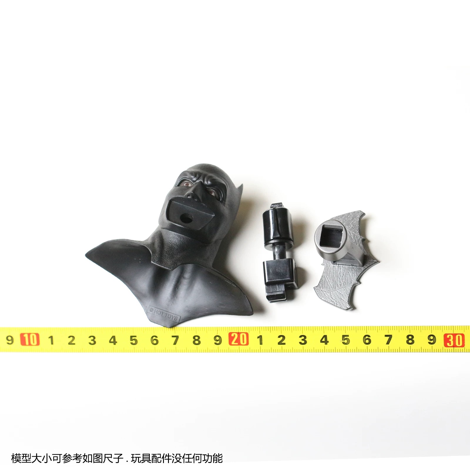 HT HOTTOYS  MMS731 蝙蝠侠 轻甲版2.0 大本 BVS 人偶 头雕 配件