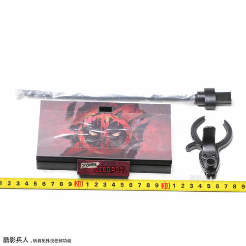 支架地台Hottoys丧尸死侍1/6