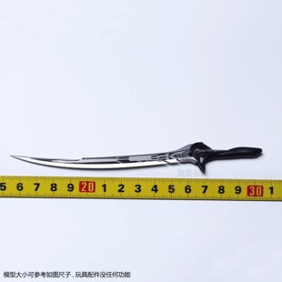 HT HOTTOYS 阿丽塔 MMS520 战斗天使 铳梦 刀 配件 1/6 人偶模型