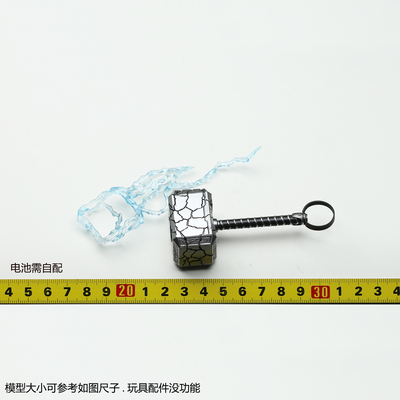 HT 1/6 爱与雷霆 MMS663 女雷神 锤子 场景配件 模型