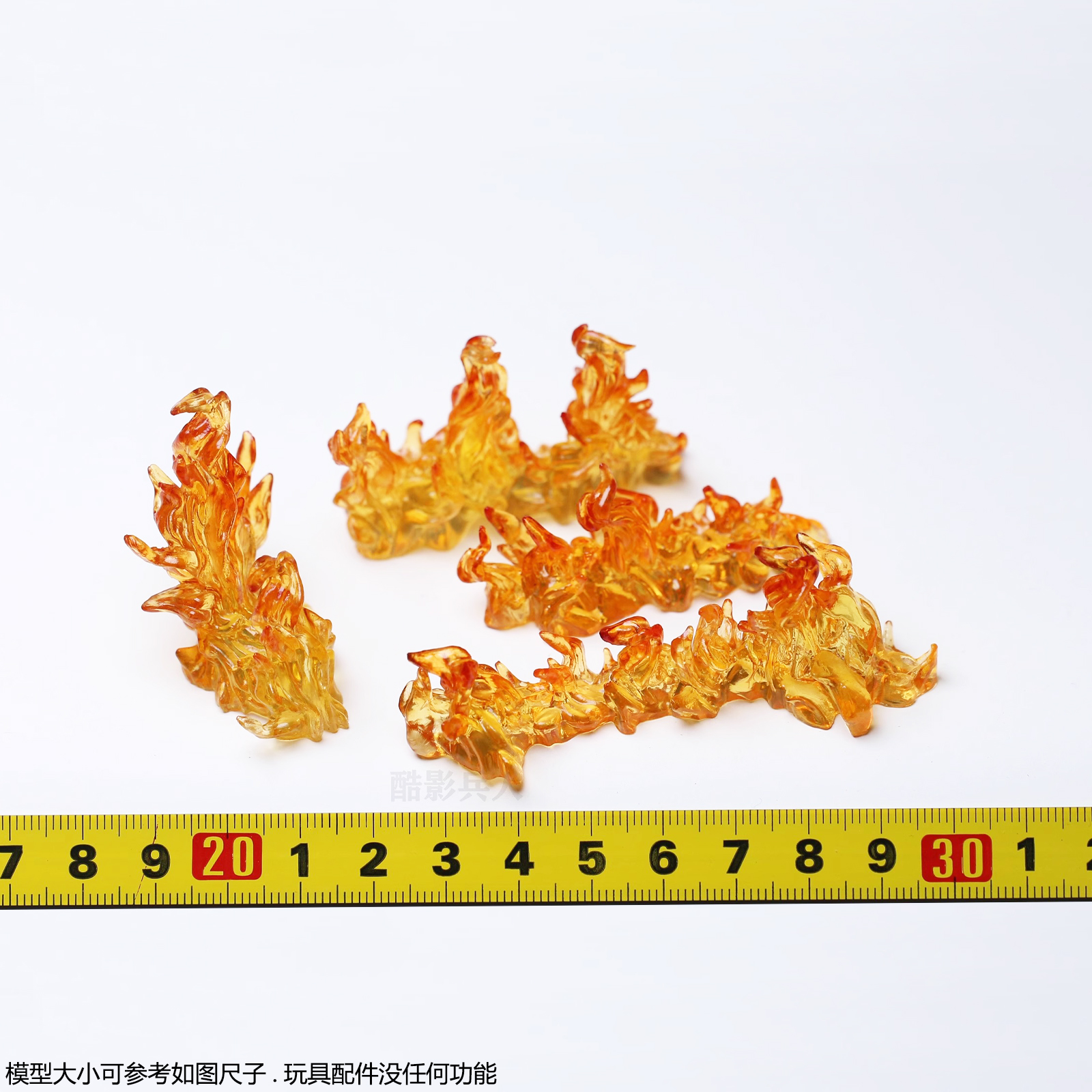 HT HOTTOYS 1/6 血皇后崛起 地狱男爵 MMS527 火焰 配件 人偶模型