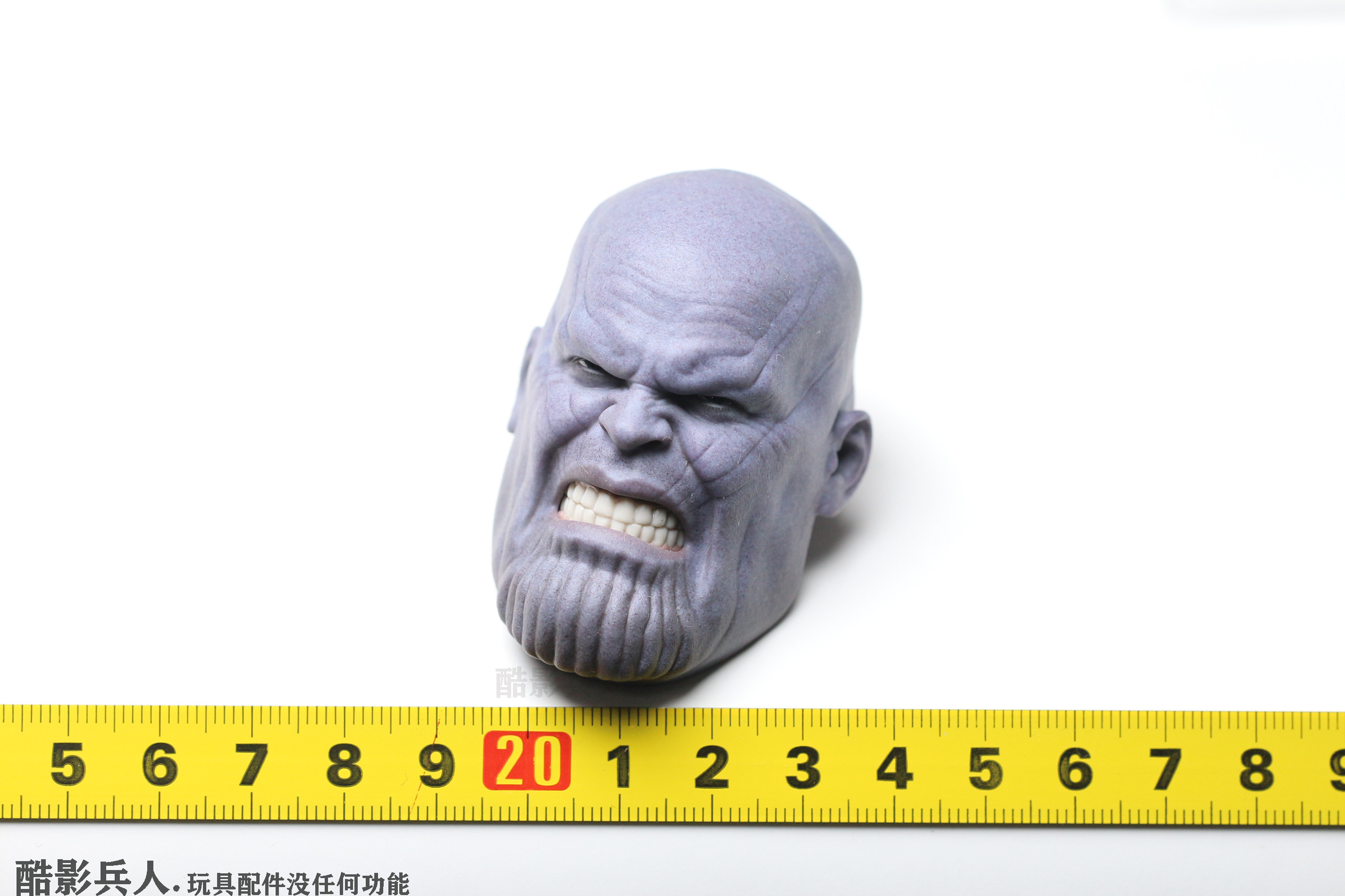 HOTTOYS HT 1/6 复仇者联盟 MMS479 灭霸2.0 怒头 头雕 配件