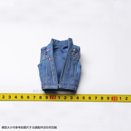 HT HotToys 1/6 VGM32 PS4游戏版 摇滚朋克 牛仔马甲 蜘蛛侠 配件