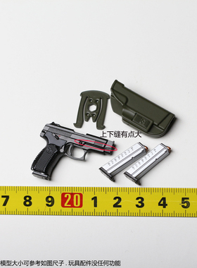 DAMTOYS 1/6 DAM 78100 俄罗斯 FSB 狙击手 手枪 配件 模型人偶