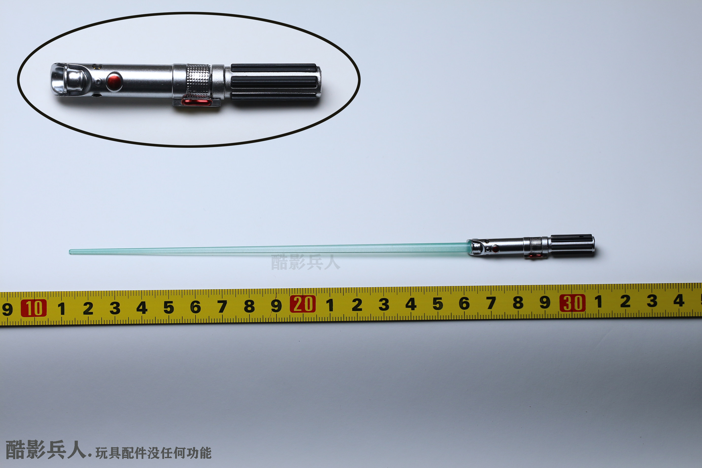 hottoys ht tms019星球大战星战克隆战争 安纳金天行者 光剑 配件