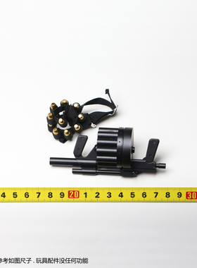 HT HOTTOYS 1/6 DX46 终结者2审判日 T-800 战损版2.0 枪 肩带