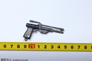 现货HOTTOYS HT TMS056 曼达洛人 波巴费特 重涂盔甲王座 枪 配件