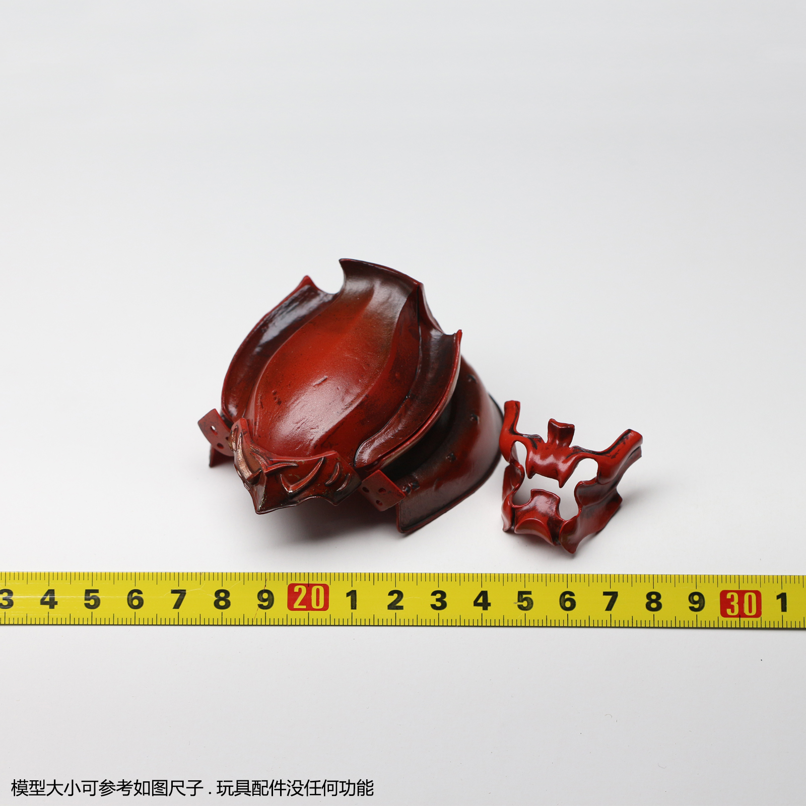 HT1/6AC06赤鬼武士头盔面具