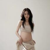 影 韩系画报风小清新孕妈咪艺术照写真服装 影楼新款 夏日孕妇照服装