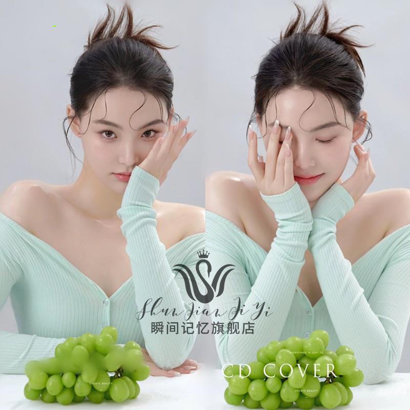 新款影楼拍照春日个人写真主题韩系纯欲风少女艺术照私房摄影服装