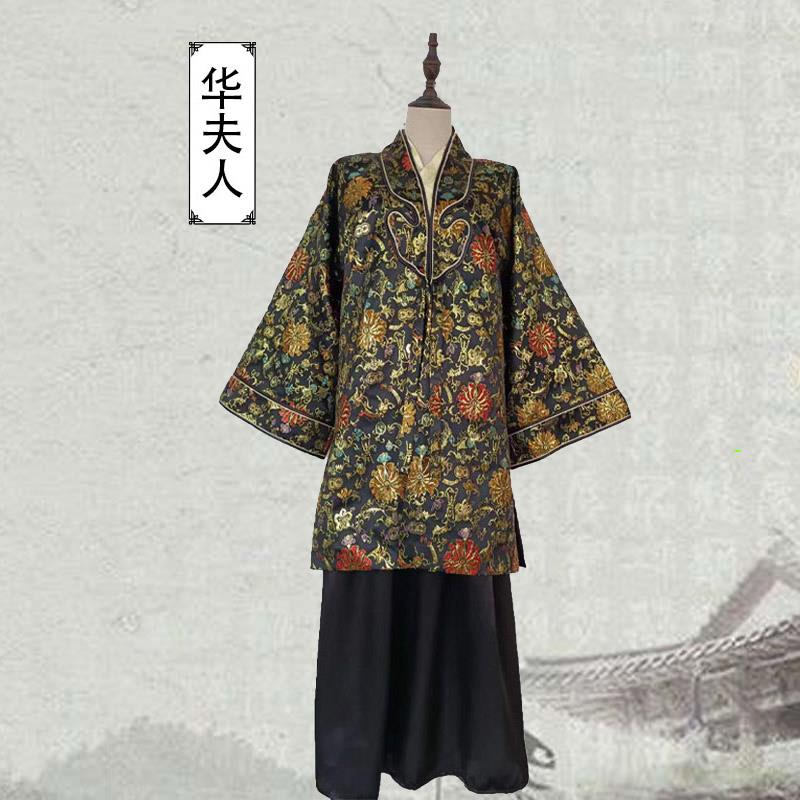 江南四大才子明朝唐伯虎点秋香同款华夫人太师丫鬟祝枝山演出服装