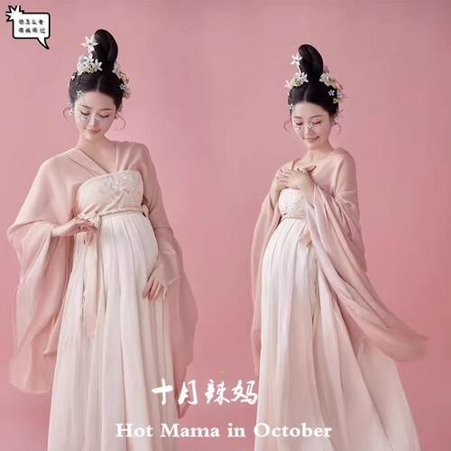 孕妇照服装影楼新款情侣毛衣温馨居家主题孕妈咪大肚写真拍照服装