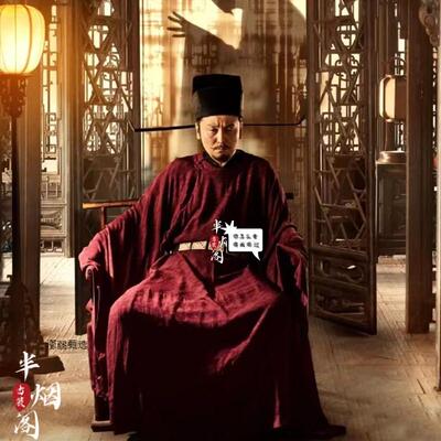 满江红何立同款影视古装宋朝汉服男士侠客公子大臣歌女侍女演出服