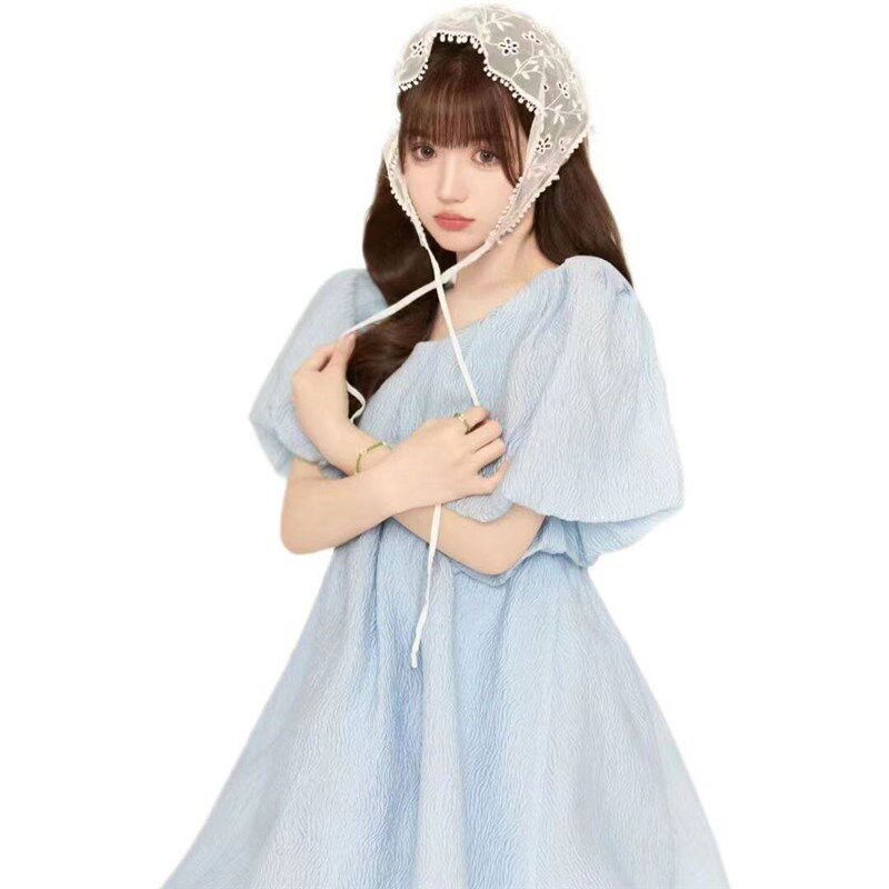 影楼写真浪漫温柔鲜花少女拍照服装韩系画报主题艺术照摄影连衣裙