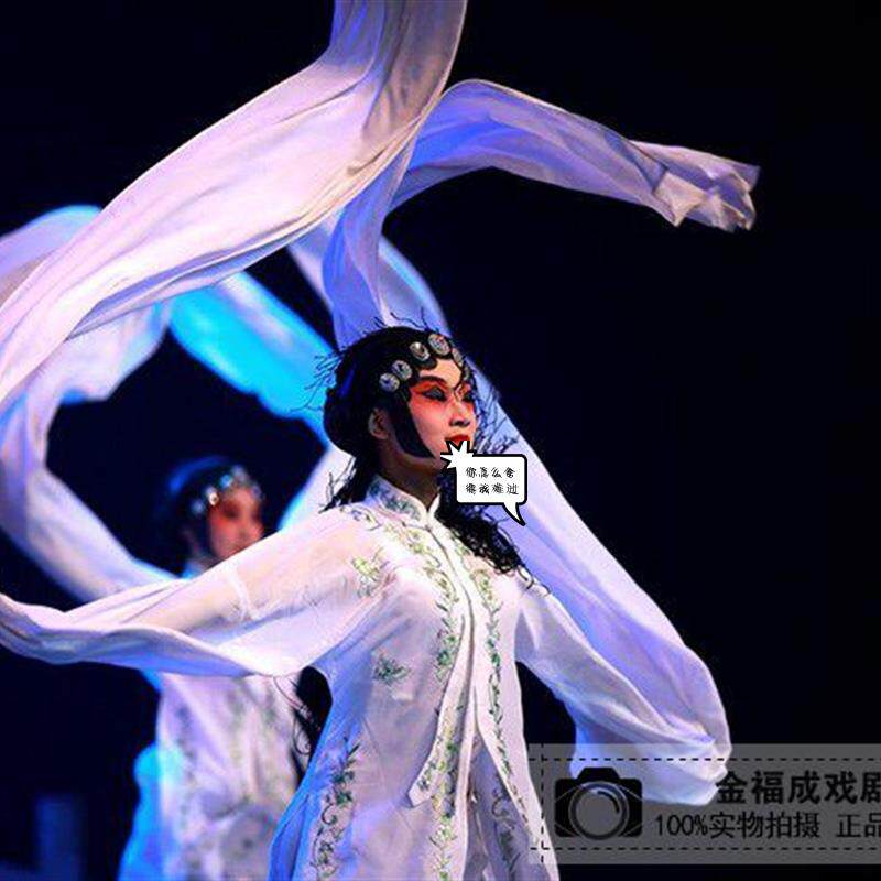 戏剧京剧青衣俏花旦头饰头套大包头头面头套古典舞头饰