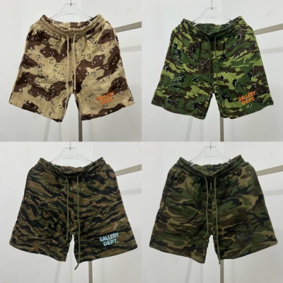 美式迷彩高街潮牌五分短裤男夏季