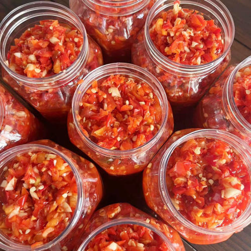 大别山安徽六安农家手工剁椒酱