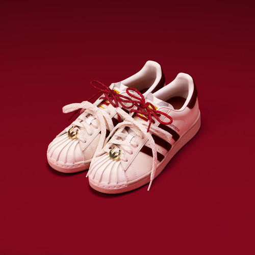 Adidas阿迪达斯正品男女新年经典贝壳头运动板鞋小白鞋KJ6293