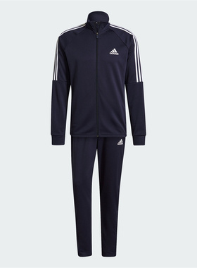 Adidas/阿迪达斯正品M SERENO TS男子立领运动休闲长袖套装GT8802