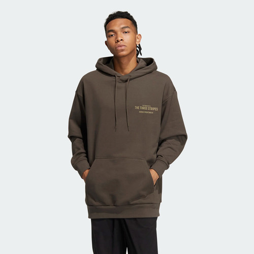 Adidas/阿迪达斯M HOODIE 运动休闲宽松长袖连帽卫衣套头衫IB2736