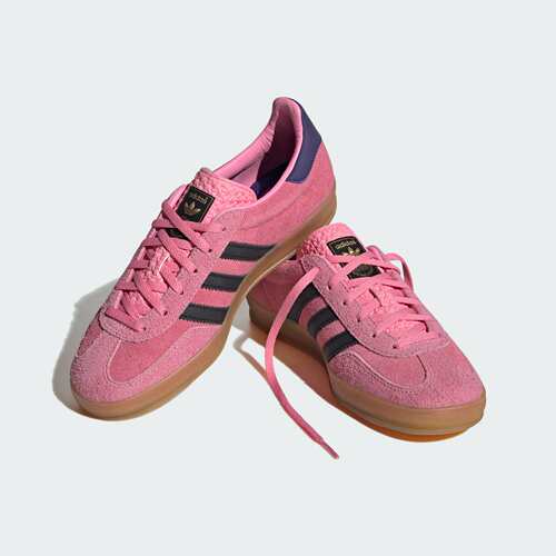 Adidas阿迪达斯GAZELLE INDOOR 女子复古休闲T头鞋板鞋  IE7002