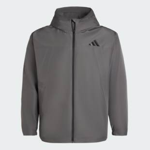 Adidas/阿迪达斯男女梭织运动休闲连帽夹克外套IB7055