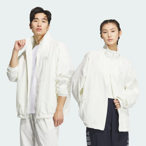 Adidas/阿迪达斯ST 3ST WV TT防泼立领运动休闲夹克外套JI6647