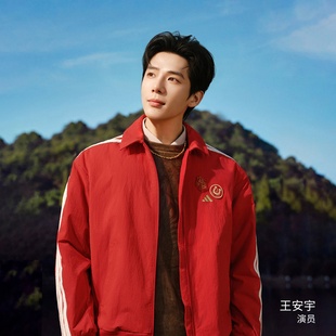 Adidas阿迪达斯新年款男加绒运动休闲宽松夹克外套KE4059  KE4057